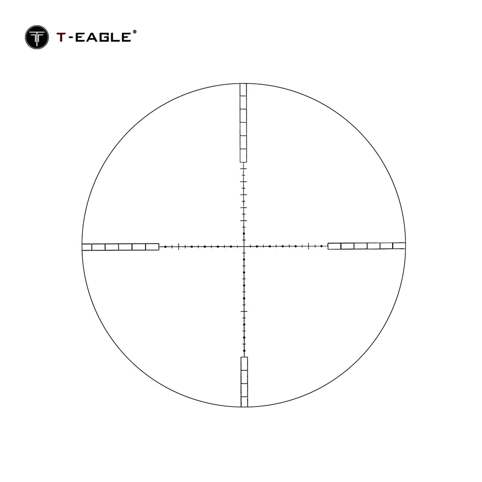 Segundo plano Focal 4-16X 6-24X ajuste lateral retícula cruzada óptica táctica de caza de alta definición alcance resistente a los golpes - imagen 3