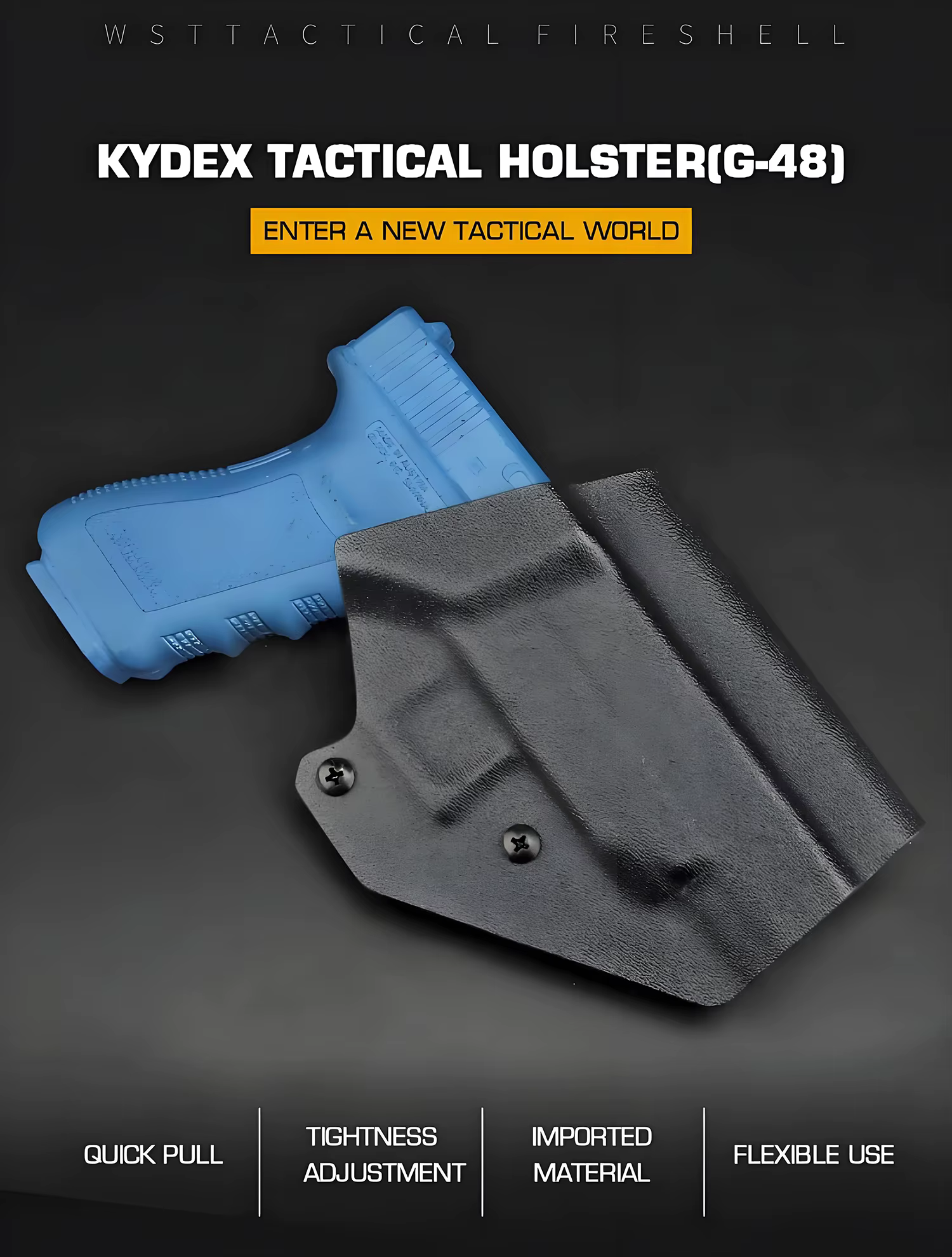 Funda Kydex Glock 48 vista general