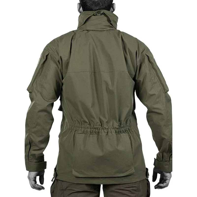 Gabardina táctica de camuflaje Durban, longitud media para exteriores, chaqueta M2 impermeable para montañismo con múltiples bolsillos - imagen 5