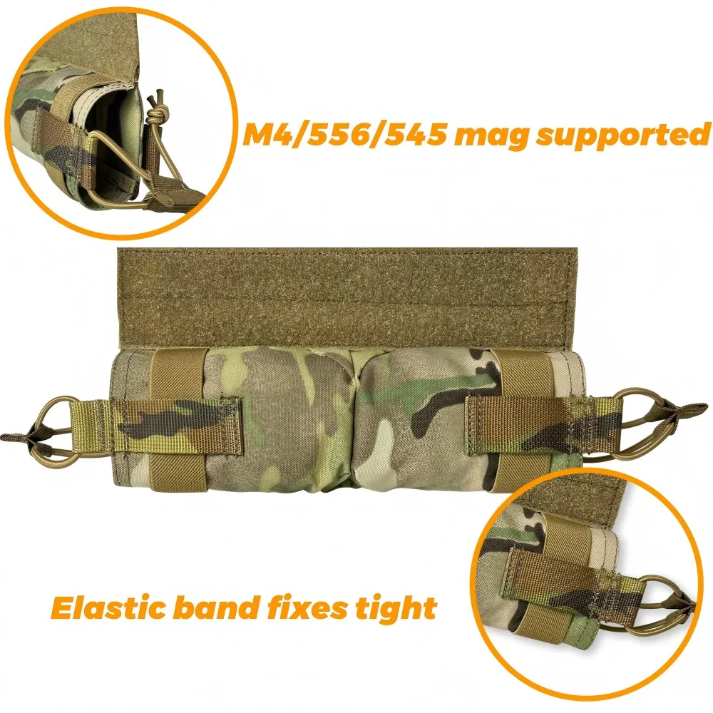 Bolsa magnética de extracción lateral UNIONTAC: bolsa mágica M4 ligera y horizontal de nailon 500D resistente a la abrasión con todos los chalecos - imagen 3