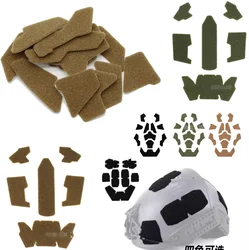 Parches para Casco Táctico con Cierre de Gancho y Bucle, Accesorios con Adhesivo Mágico para Cascos FAST AF/WENDY/Caiman/CP 2 en 1