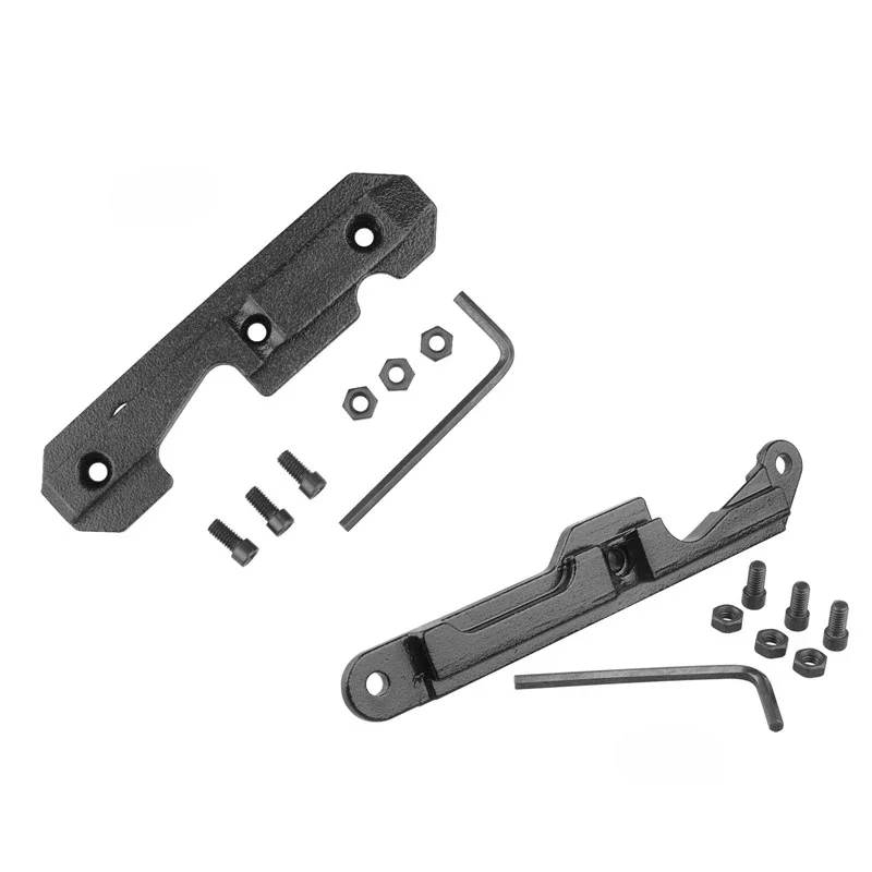 Soporte de alcance de riel de placa lateral de cola de milano de acero AK47 para receptores estampados fresados se acepta soportes laterales AK/Saiga