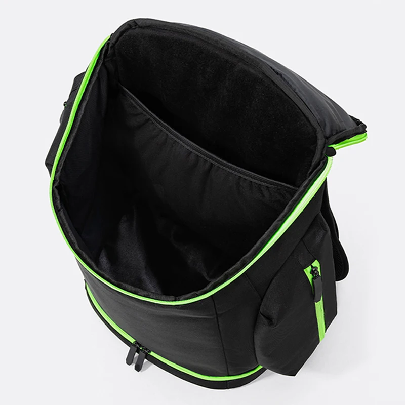 Mochila deportiva de baloncesto con bolsillo para zapatos, bolsa grande para viajes al aire libre, senderismo, desplazamientos, fútbol, adolescente, Fitness - imagen 4