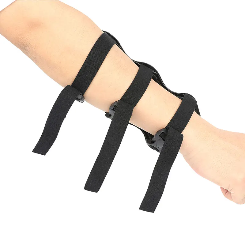 PU + tela colorida equipo de tiro con arco Protector de brazo protección del antebrazo correa ajustable segura arco práctica entrenamiento Protector de tiro - imagen 5