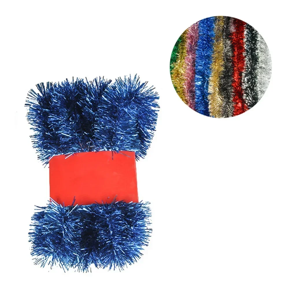 Guirnalda decorativa de oropel brillante fácil de colgar - imagen 3