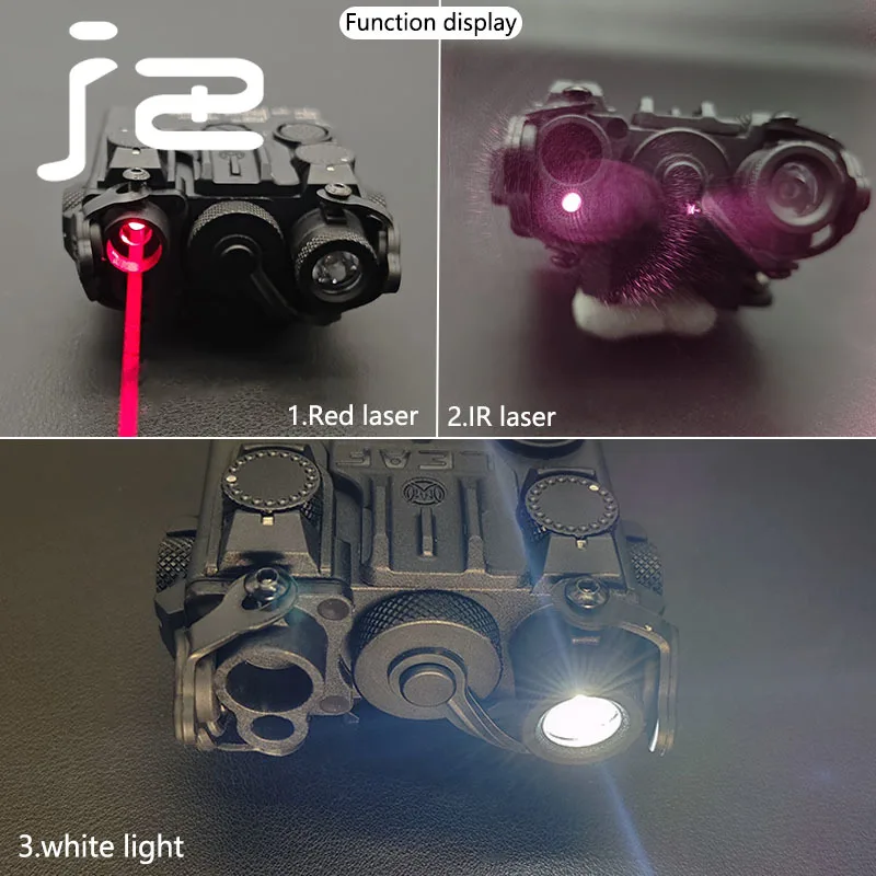 DBAL-A2 láser IR de nailon, mira táctica de punto rojo, alta potencia, verde, azul, potente puntero láser NGAL MAWL PEQ LA5C, caza Airsoft - imagen 4