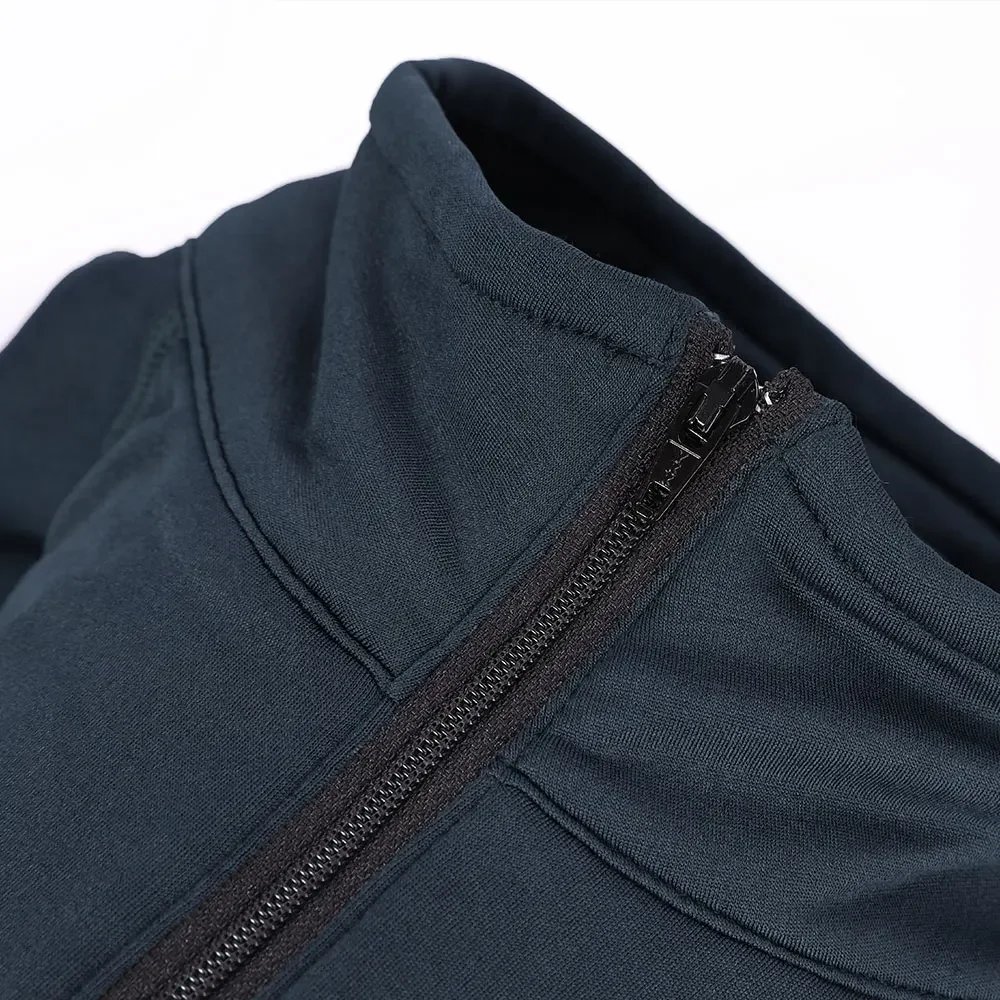 Emersongear-Conjunto de ropa interior cálida y transpirable con cremallera, traje térmico de invierno, Tops, pantalones, camisas, pantalones, viaje, informal, GB - imagen 5