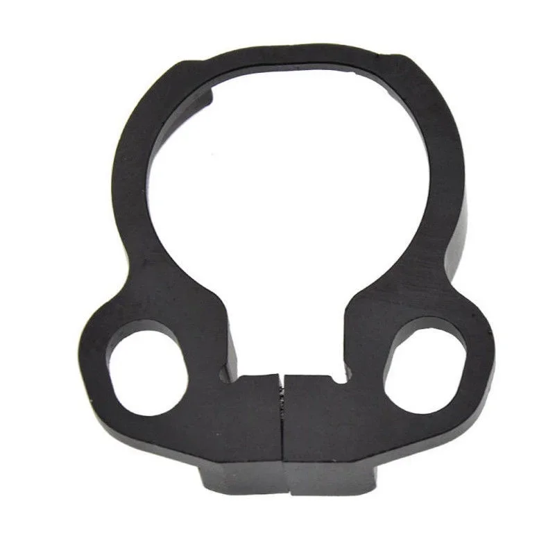 Adaptador de montaje giratorio con eslinga de placa final de bucle doble de separación rápida, accesorio de eslinga de dos puntos diseñado con abrazadera - imagen 4