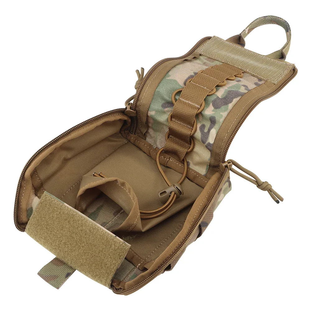Bolsa táctica EMT MOLLE, bolsa médica de emergencia, bolsa de utilidad médica, botiquines de primeros auxilios, bolsa SOS para caza y supervivencia al aire libre - imagen 4