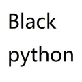 Black python