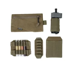 Chest Rig Táctico MOLLE con bolsa organizadora multifunción