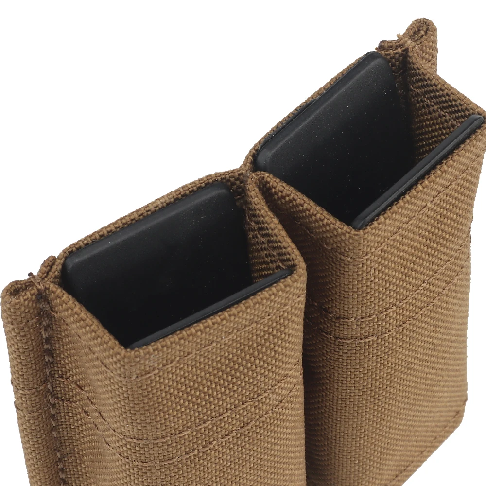 Bolsa táctica Molle 1911 para revistas, bolsa de estuche para pistola Mag rápida de una sola pistola doble, Airsoft militar Mag, accesorios de caza - imagen 5