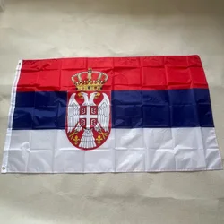 Bandera Serbia 90x150cm – Polyster Alta Calidad para Exterior