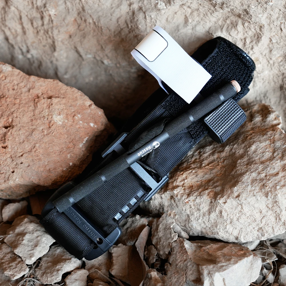 Torniquete de metal, 3 x 95 cm, torniquete de metal, correa de emergencia médica giratoria de combate táctico de rescate Rhino, equipo IFAK para traumatismos - imagen 3