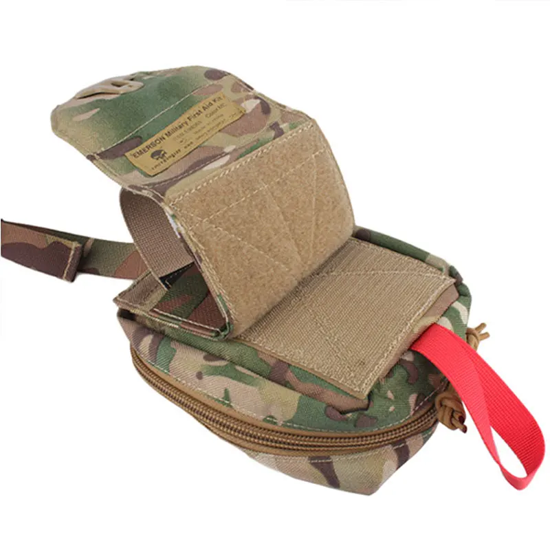 Emersongear-Juego de guerra táctico, botiquín de primeros auxilios, bolsa médica, bolsillo de cintura de supervivencia, Airsoft, caza, deporte de ciclismo, nailon - imagen 5
