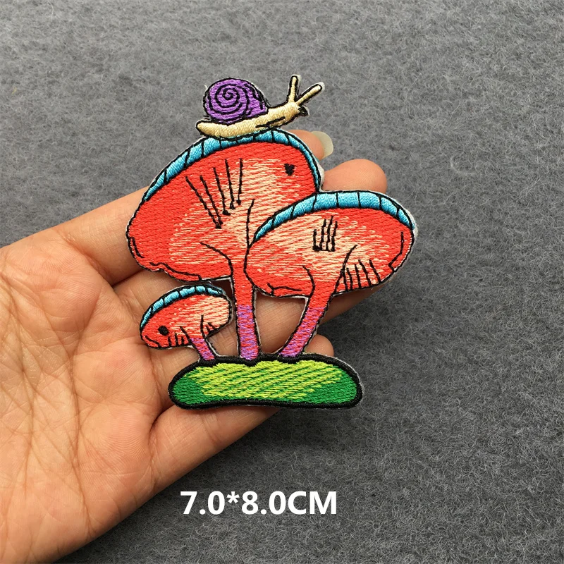 Parche bordado Moon Sun para planchar, parches termoadhesivos para ropa, insignias de dibujos animados, apliques de costura para ropa - imagen 5