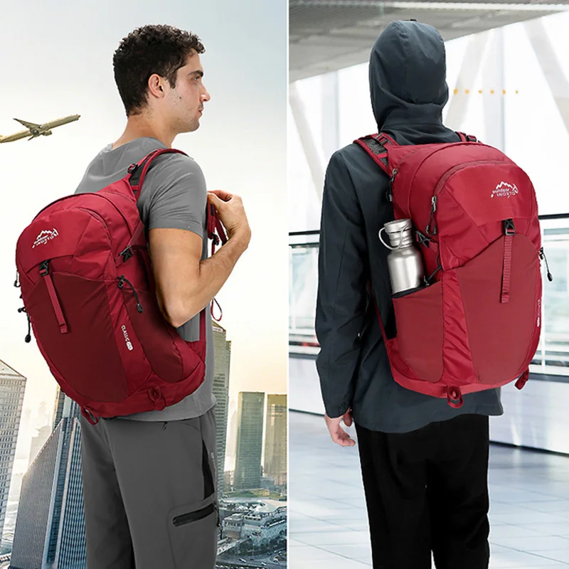 Mochila grande para acampar y ciclismo de 25L, chaleco hidratante para correr, deportes al aire libre, escalada, senderismo, bolsa de hidratación para bicicleta de montaña y carretera - imagen 4