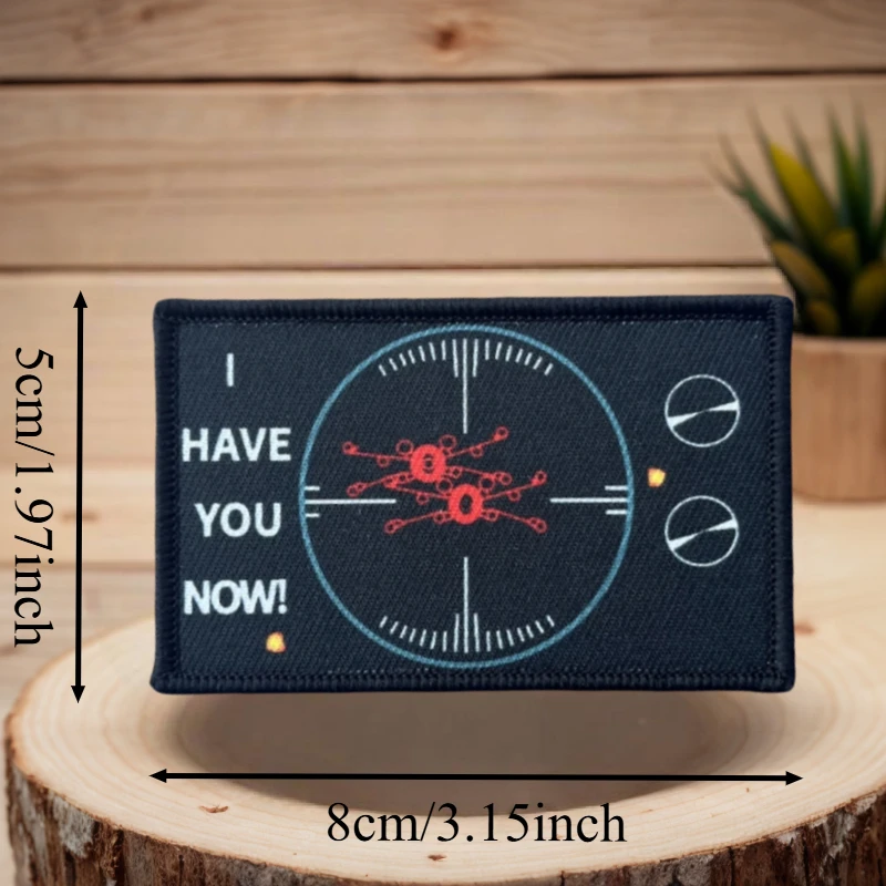 ¡TES HAVE AHORA! Parche de impresión para chaleco táctico, insignia de moral con gancho y bucle, pegatinas decorativas para mochila, parches para brazalete para ropa - imagen 3