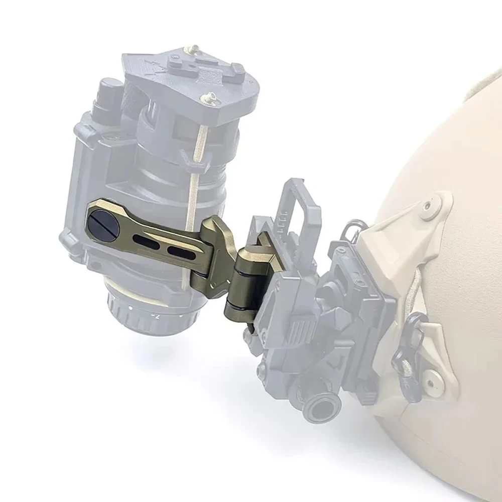 Dispositivo de visión nocturna para caza y deportes al aire libre PVS14, arco y flecha de Metal especial, soporte de tirachinas deslizante ligero - imagen 2