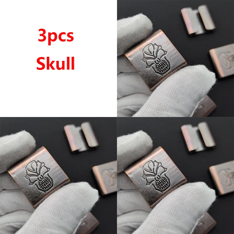 3pcs Skull