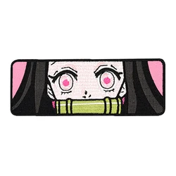 Parche bordado Demon Slayer con velcro para chaleco táctico