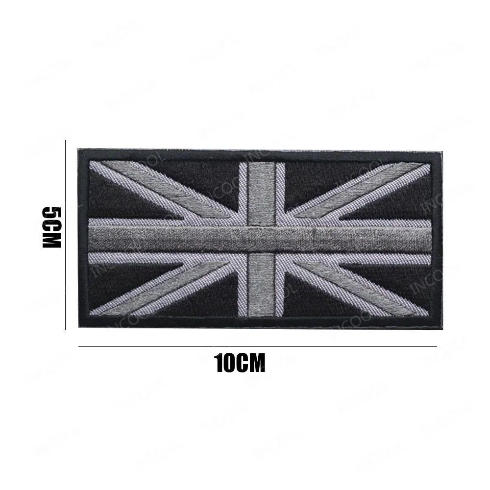 8 Embroidered 10X5CM