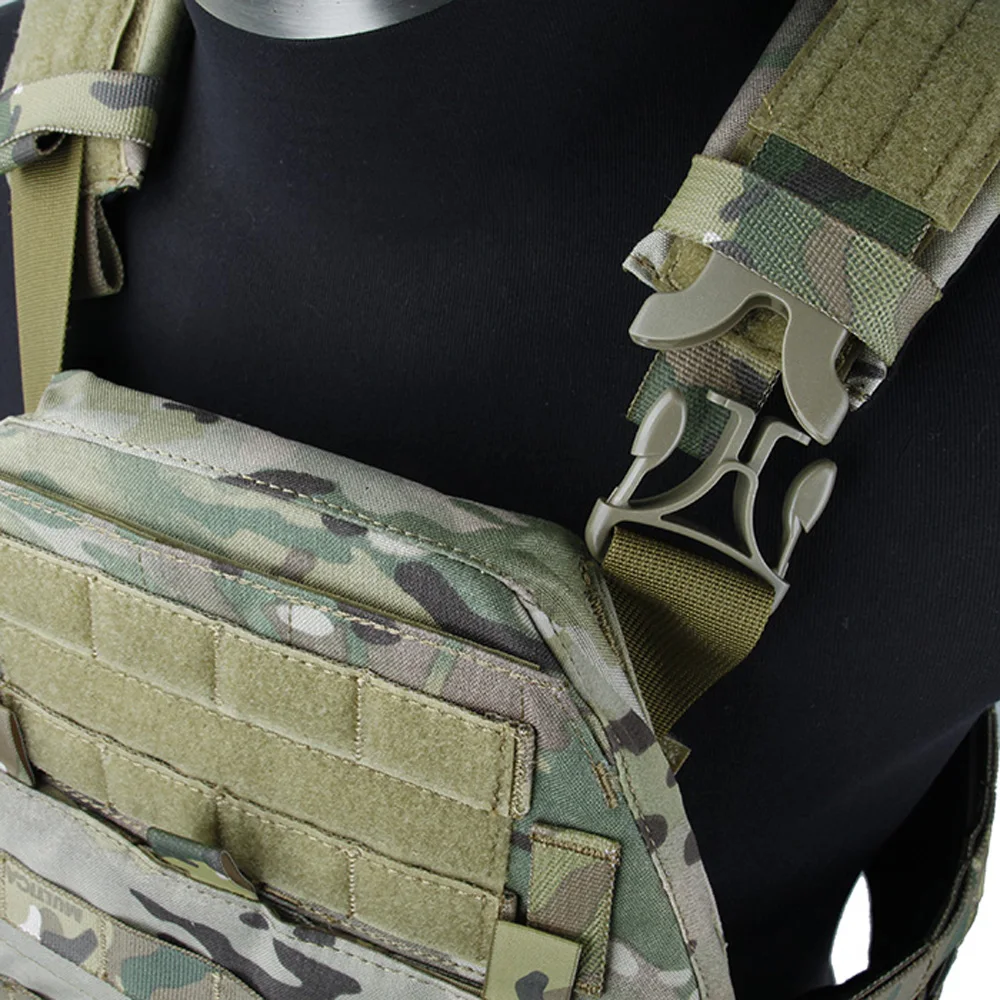 Camiseta sin mangas protectora táctica AVS, camiseta sin mangas, placa de corte, portador, color MC, TMC3515, nuevo estilo - imagen 3