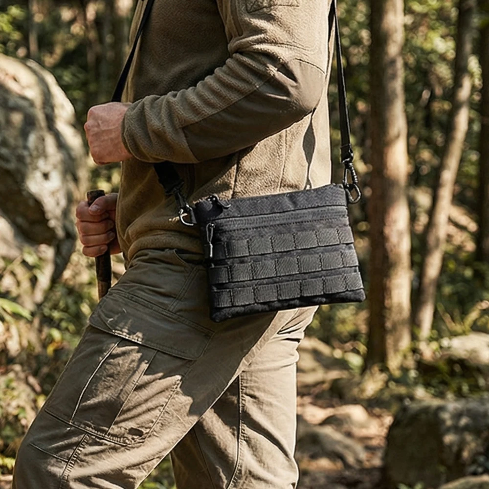 Bolso táctico bandolera MOLLE nailon 600D impermeable outdoor - imagen 4