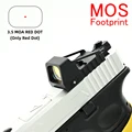 MOS BK Red dot