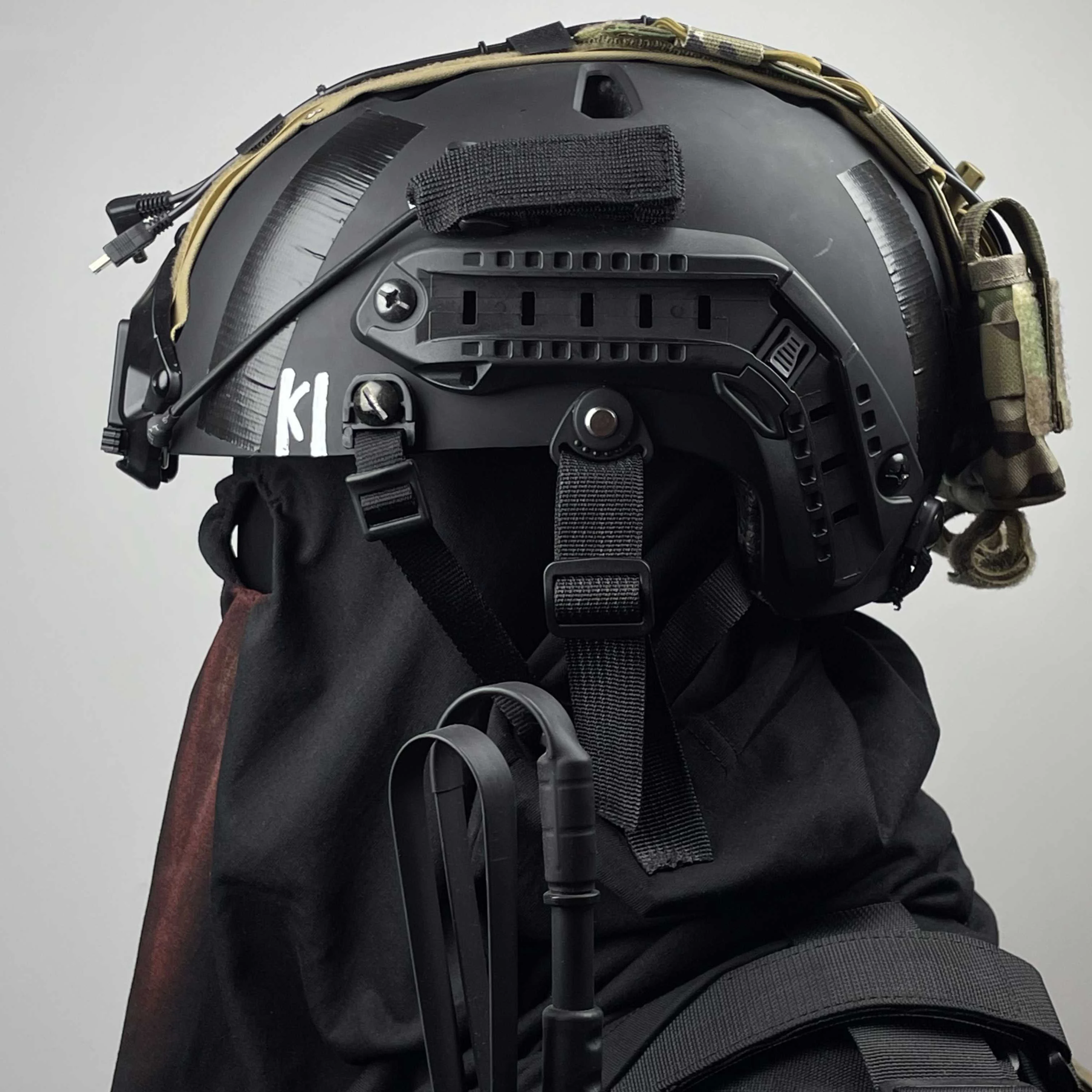 Casco táctico entrenamiento Airsoft réplica Call of Duty