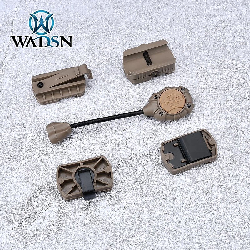 WADSN Mpls casco táctico luz Modular sistema de luz Personal luz blanca verde rojo IR iluminación caza al aire libre seguridad de supervivencia - imagen 5