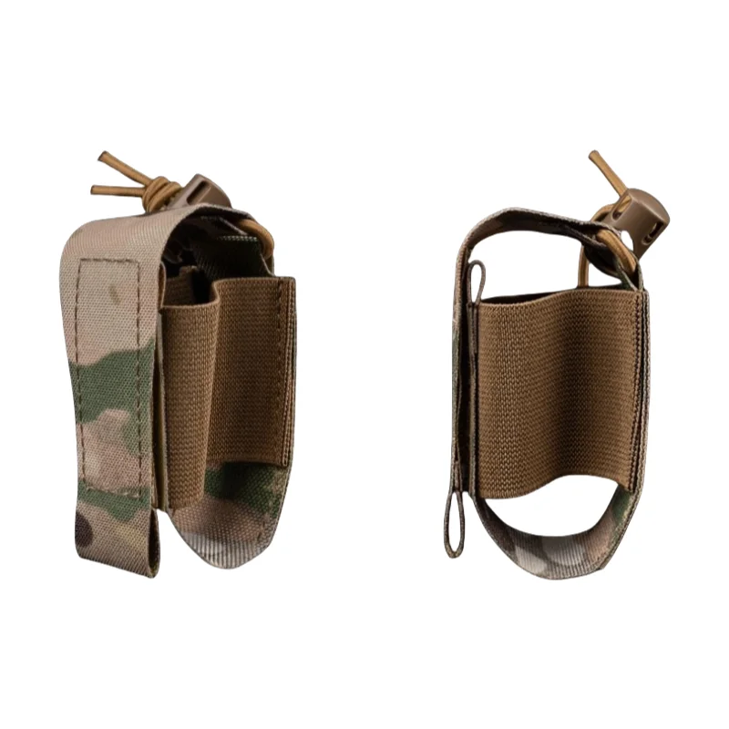 Bolsa compacta con múltiples compartimentos |   Organizador de utilidad liviano |   para herramientas de acampada y equipo de senderismo - imagen 4