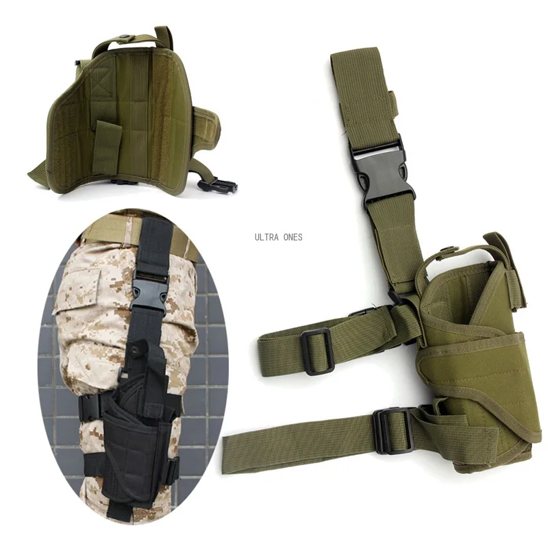 Fundas universales para pistola de caza, funda para pistola de tiro Airsoft para Glock Beretta, bolsa para muslo, funda para pistolas tácticas - imagen 4