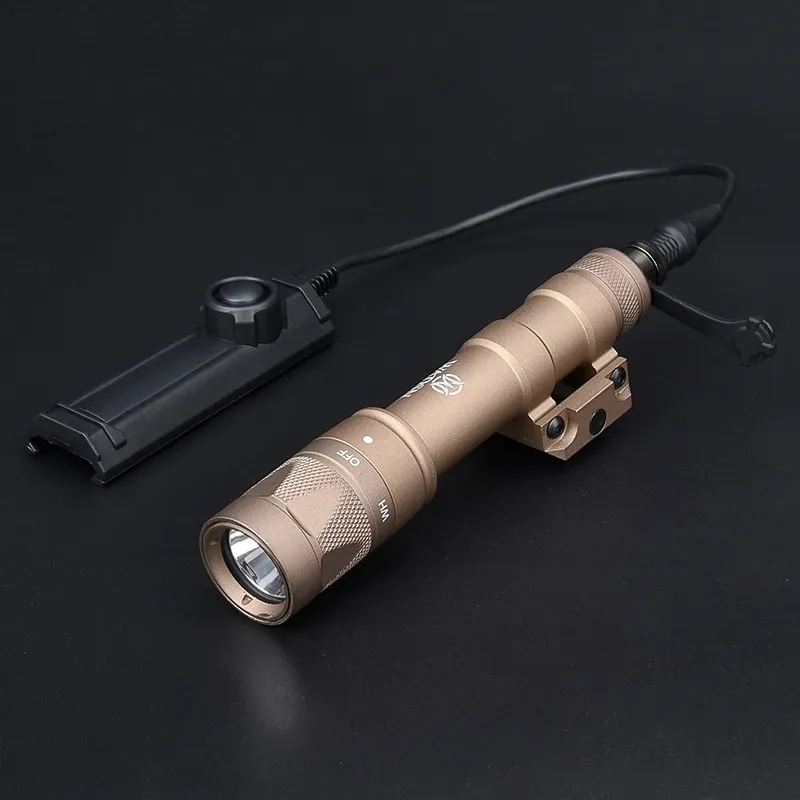 WADSN-linterna táctica potente M600W M600, Rifle de explorador Airsoft, arma de caza, luz LED estroboscópica compatible con riel Picatinny de 20mm - imagen 5