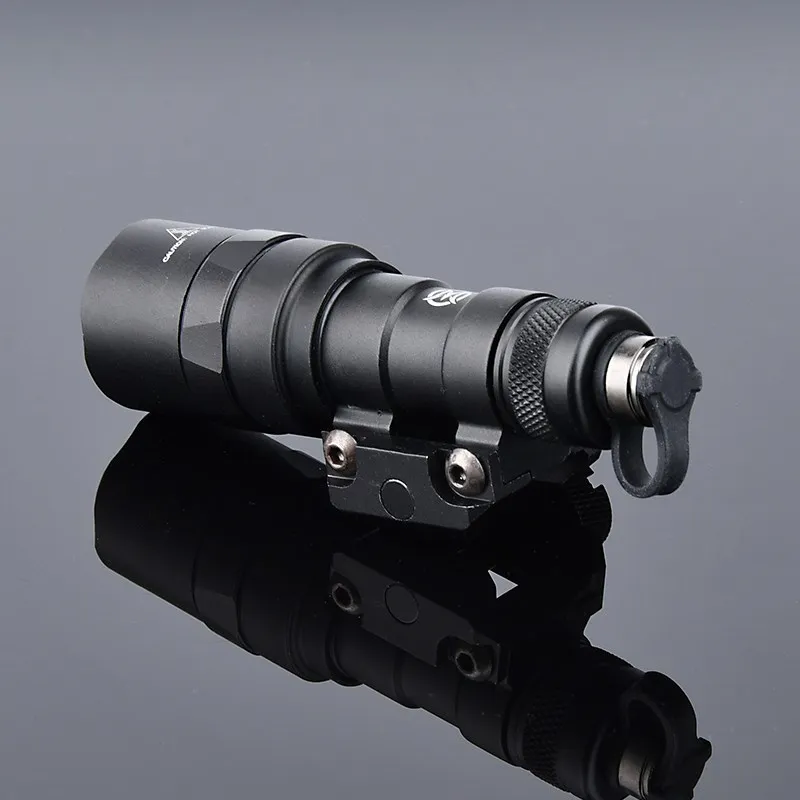 Wadsn-MINI linterna táctica de Metal M300, luz LED blanca potente SF, foco de caza al aire libre, Riel de 20MM - imagen 3