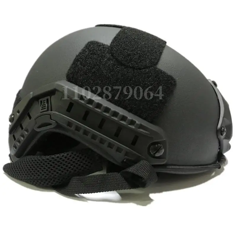 Casco balístico de corte alto FAST HDPE NIJ IIIA casco a prueba de balas de corte XP TacticNIJ 3A protege el casco a prueba de balas verde - imagen 5
