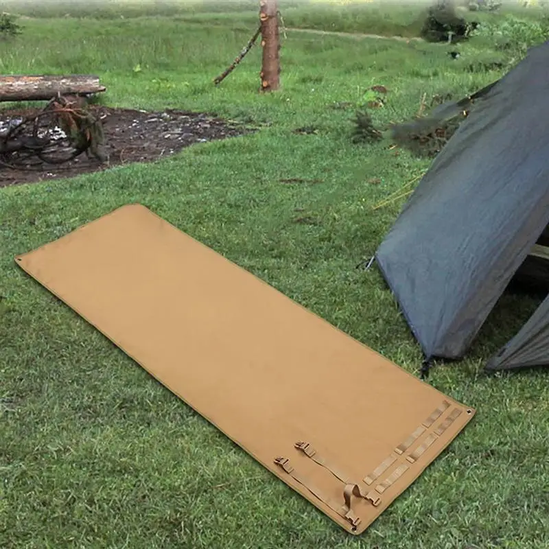 Tapetes tácticos de tiro enrollables, alfombrilla de limpieza de Rifle, impermeable, antideslizante, portátil, para entrenamiento de Camping, con asa de transporte - imagen 2