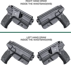 S&W M&P 9/.40 M2.0 funda IWB Kydex compacto completo mano derecha clic