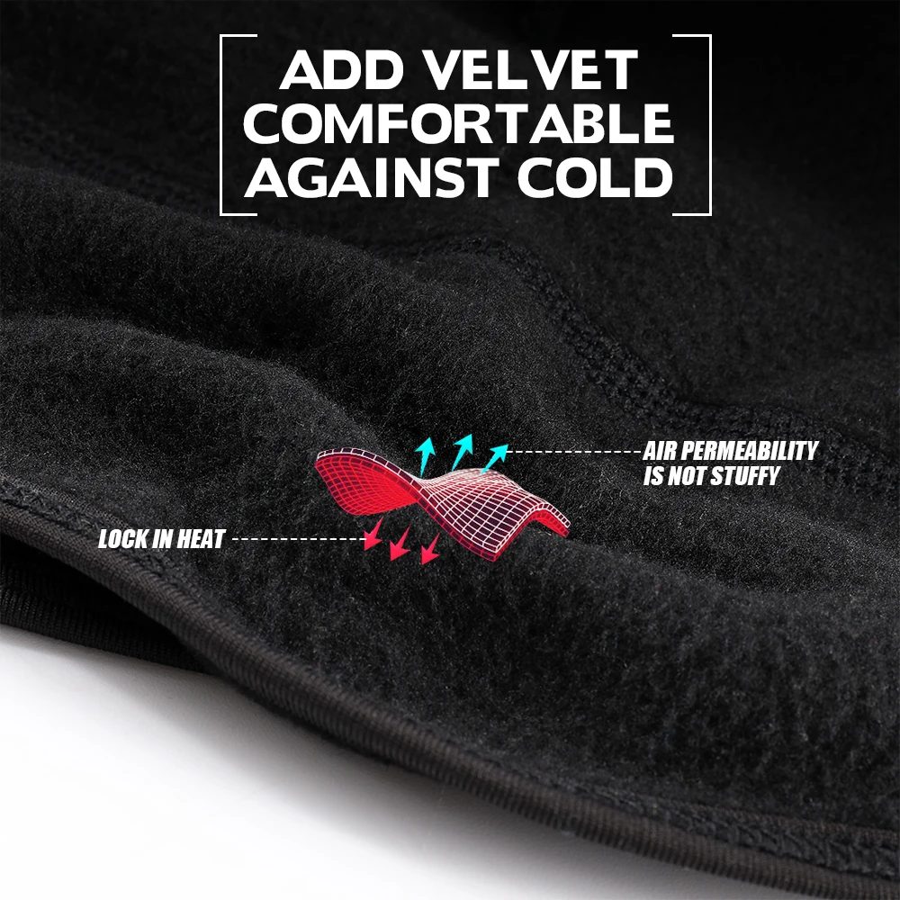 Gorros térmicos de invierno para correr, gorros deportivos, calentador de orejas elástico, gorro a prueba de viento, esquí, Snowboard, senderismo, ciclismo, gorra suave para hombres y mujeres - imagen 5