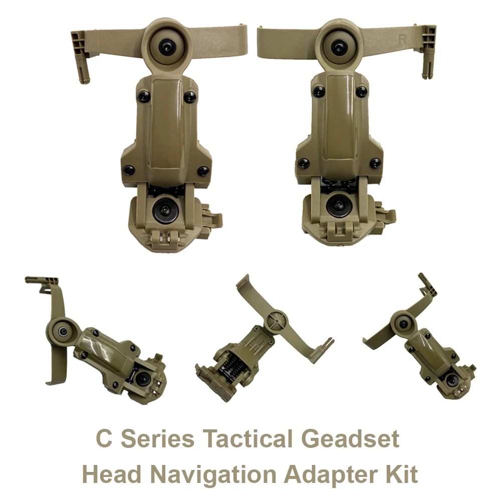 Nuevo adaptador de riel de auriculares tácticos para OPS Core ARC/Team Wendy Rails Airsoft tiro caza auriculares accesorios montaje de auriculares