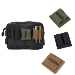 Porta Cartuchos de Escopeta de 2 Rondas, Porta Balas de Rifle, Porta Baterías, Porta Lápiz, Porta Herramientas, Bolsa de Nailon para Cartuchos de Escopeta