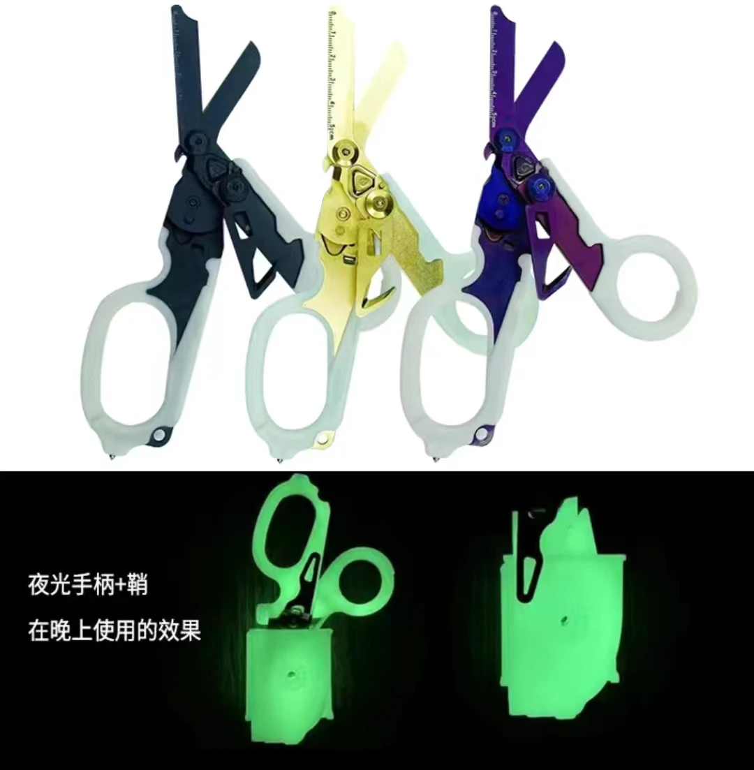 Tijera multifunción táctica para Leatherman Raptors, herramienta plegable de supervivencia al aire libre, Gadget de combinación, experto en primeros auxilios - imagen 3