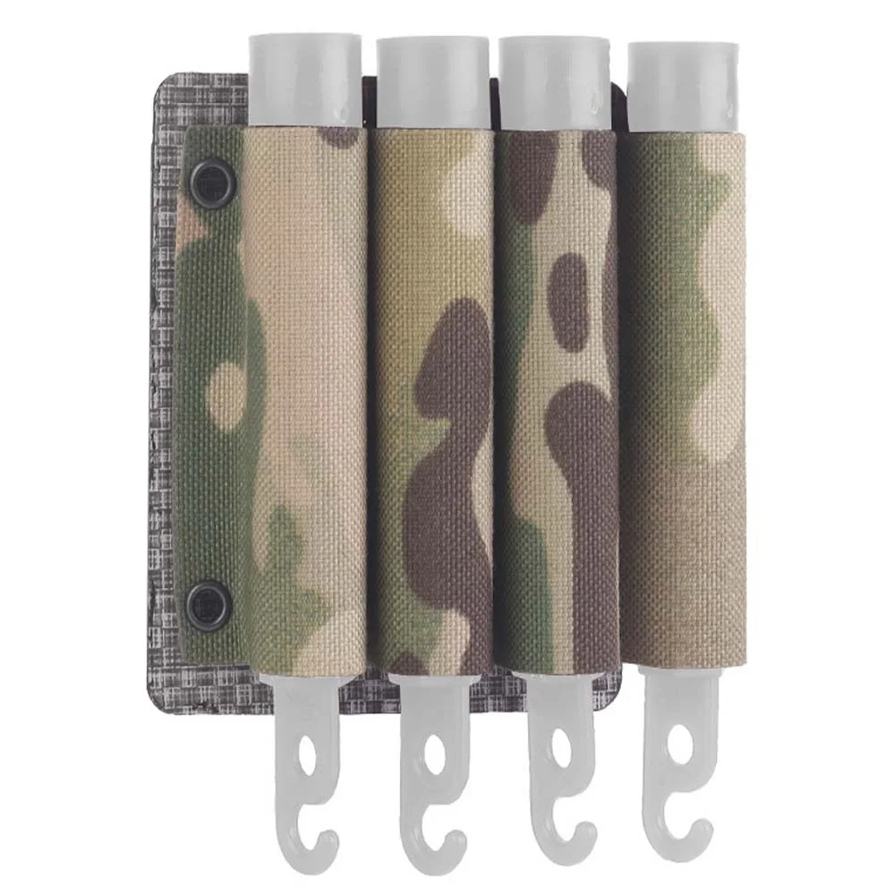 Equipo de caza al aire libre, bolsa de almacenamiento con barra luminosa, portalápices, chaleco Airsoft, palo luminoso, soporte organizador Molle - imagen 2