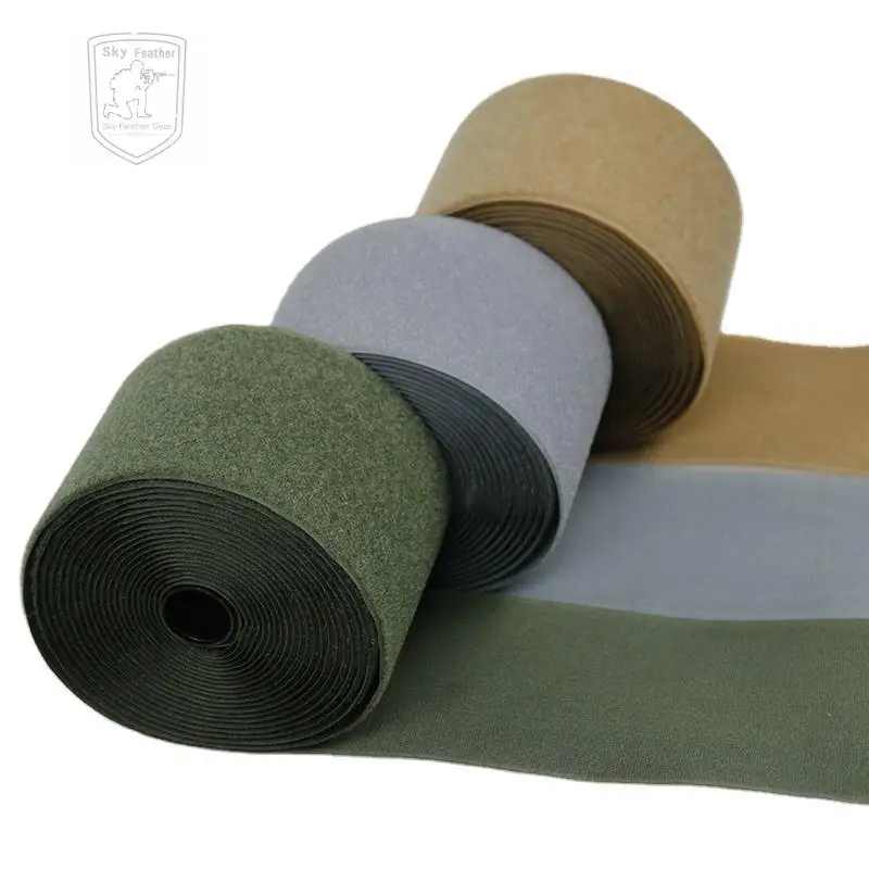 Accesorios de ropa tácticos personalizados, 5cm/10cm/15cm de ancho x 1m, DIY, coser en gancho y bucle, sujetador multiusos, cinta de correas - imagen 3