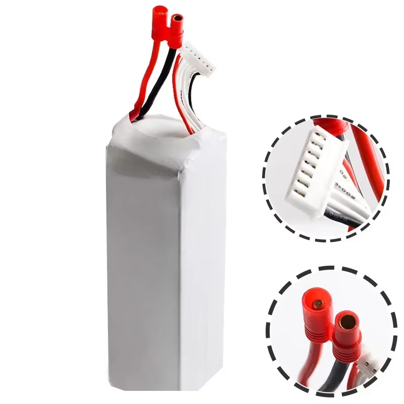 Batería LiPo RC Walkera conector XT60/T y banana para dron - imagen 2