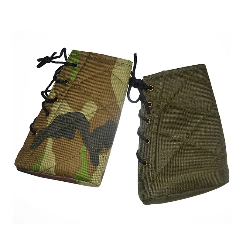 Almohadilla De retroceso De goma para Rifle De caza De tela Oxford, bolsa para a tope, bolsa amortiguadora ajustable a prueba De golpes, accesorios De Airsoft - imagen 4