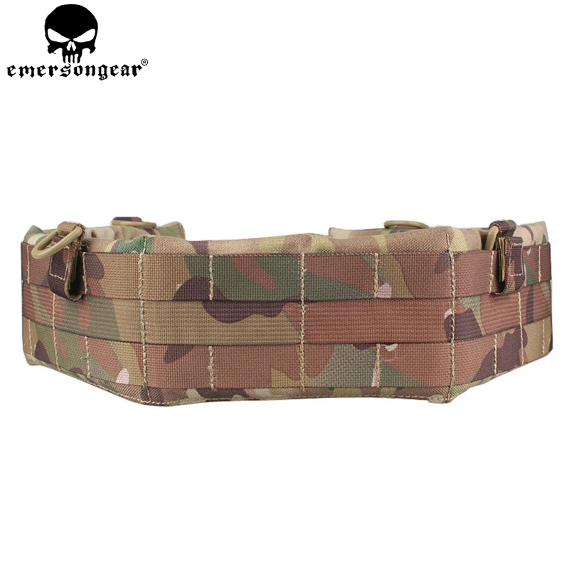EMERSONGEAR-cinturón acolchado Molle para hombre, cinturón táctico para caza, Airsoft, multicamuflaje, EM9153, EM9155 - imagen 2