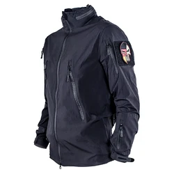 MEGE KNIGHT Chaqueta táctica impermeable para hombre