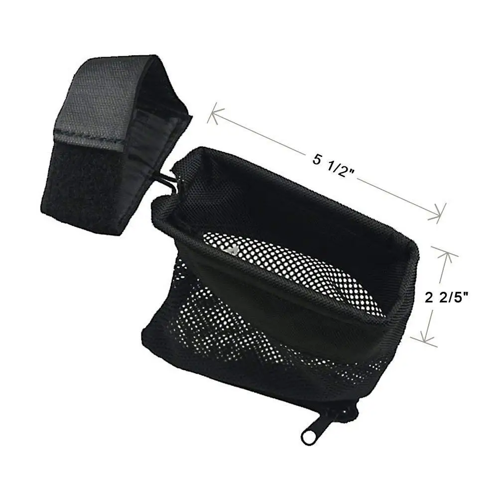 Receptor de latón para Rifle táctico, soporte magnético de recuperación, malla de nailon de descarga rápida, cierre con cremallera, bolsa de carcasa para cartucho, receptor de balas - imagen 3