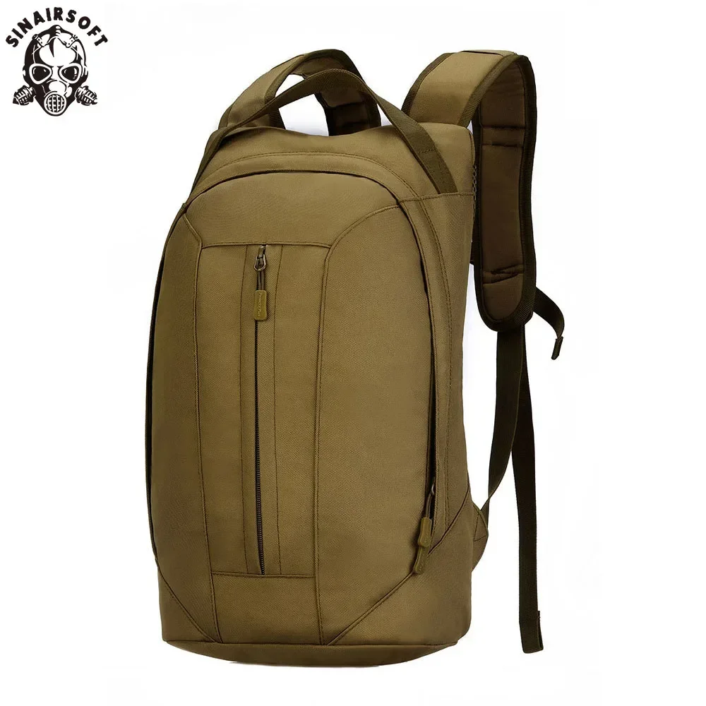 Mochila táctica SINAIRSOFT, mochila de asalto Civil de camuflaje de 25L, conducción al aire libre, deportes, viajes, bolsa de agua de 2,5 L para senderismo